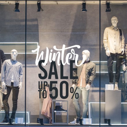 Winter Sale up to 50% Αυτοκόλλητο Βιτρίνας